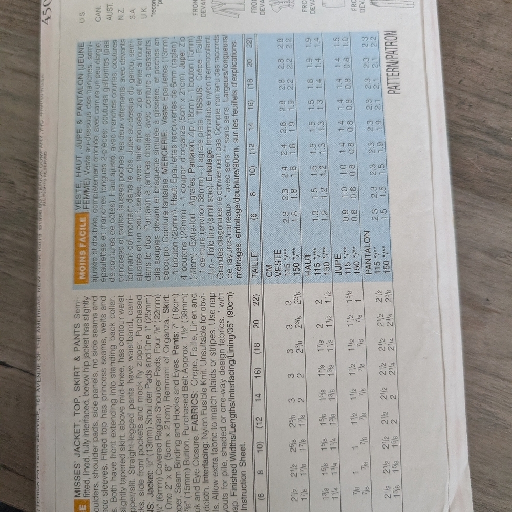 Butterick Pattern - Picture 2 of 2